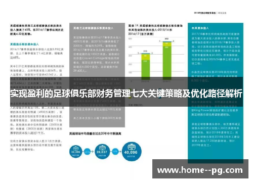 实现盈利的足球俱乐部财务管理七大关键策略及优化路径解析