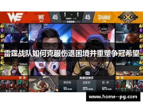 雷霆战队如何克服伤退困境并重塑争冠希望